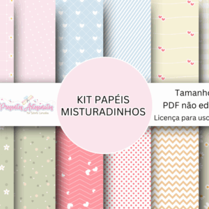 Papéis Digitais - Kit Misturadinhos