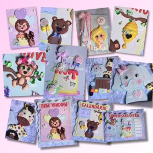 2ª Apostila - Animais Fofos (Antiguinho) - Kit Sala de Aula