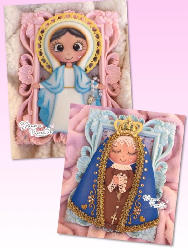 Combo Santinhas - N. S. Aparecida + N. S. das Graças
