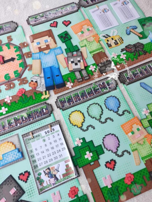 Apostila Kit Sala Minecraft