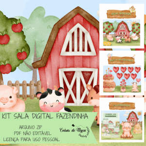 Arquivo Kit Sala Digital Fazendinha - Collab com Coisas de Myca