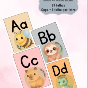 Arquivo Alfabeto Ilustrado Animais - Collab com Coisas de Myca