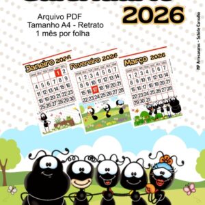 Arquivo Calendário Smilinguido (2026) – Retrato.